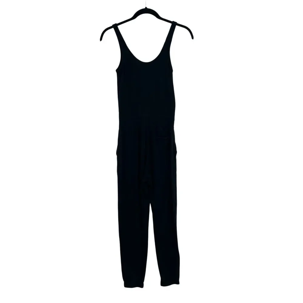 n:Philanthropy Griffith Jumpsuit‎ Zippered Drawstring-Waist Jogger Black Size XS - Picture 7 of 14